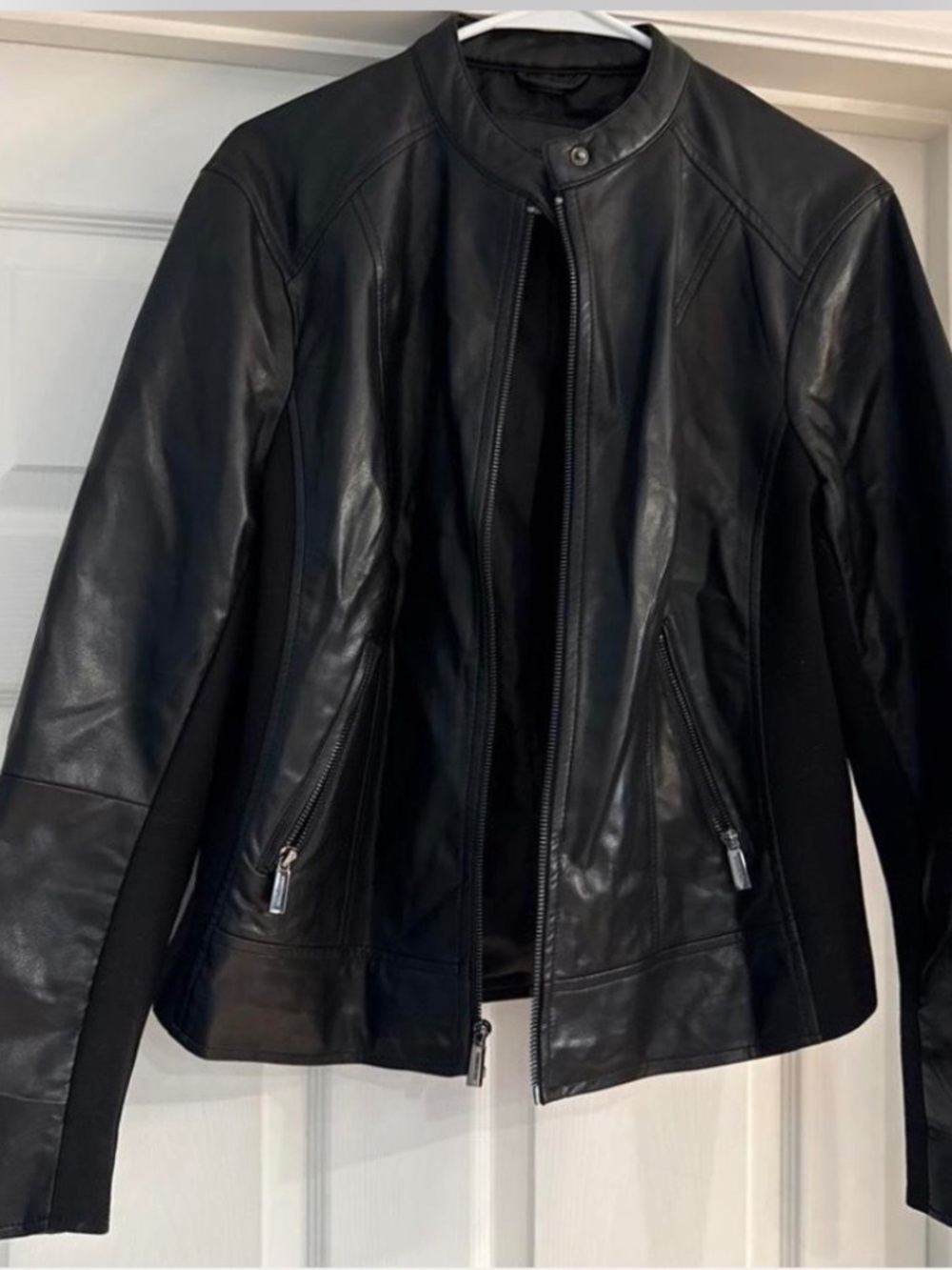 Kenneth Cole leather jacket Size L